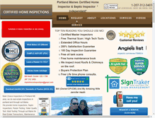 Tablet Screenshot of mainchoiceinspections.com